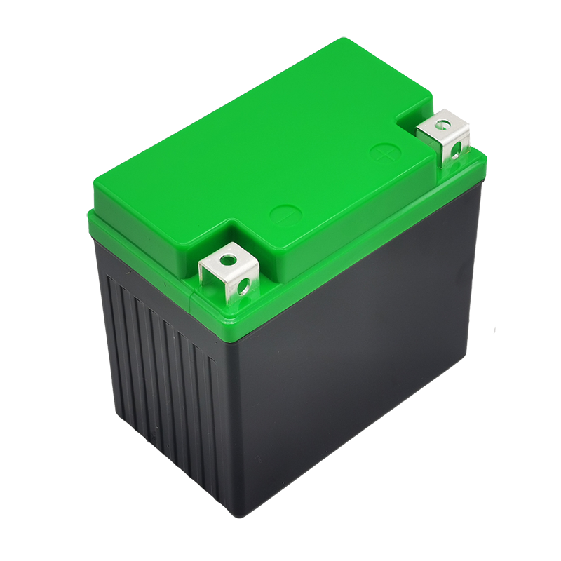 Motorcycle start battery case yt5 green