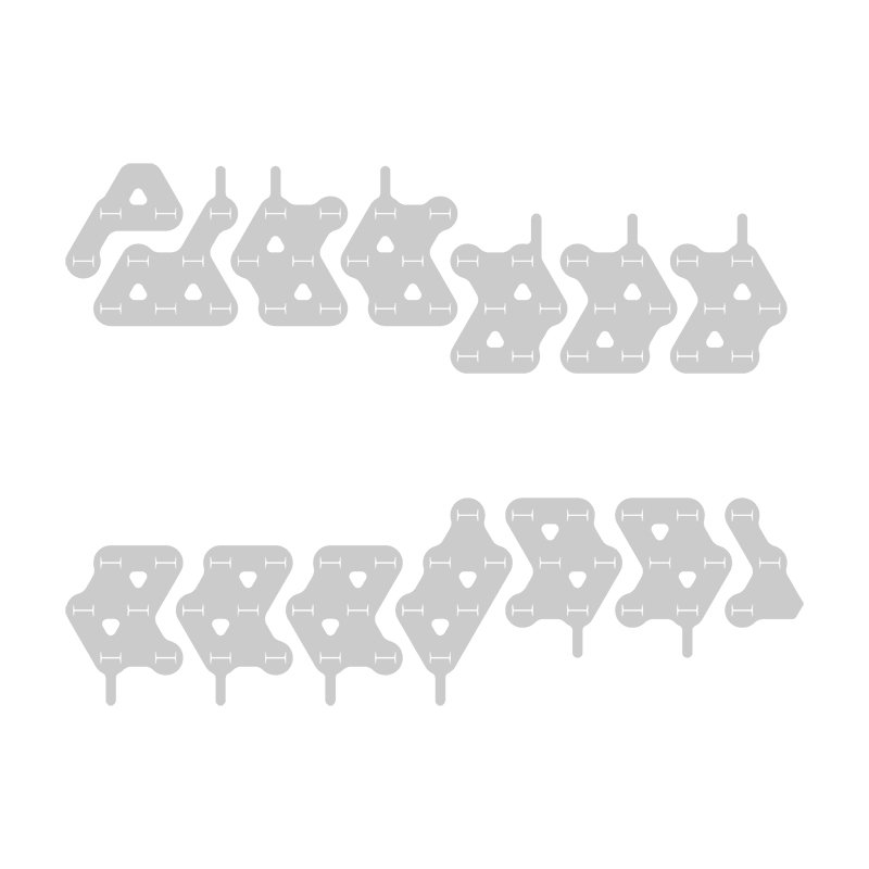 21700 13S3P 48V Nickel strip for ebike battery case DP-2170-4c