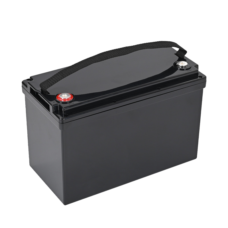 12V 100AH battery box screw fixing type with handle