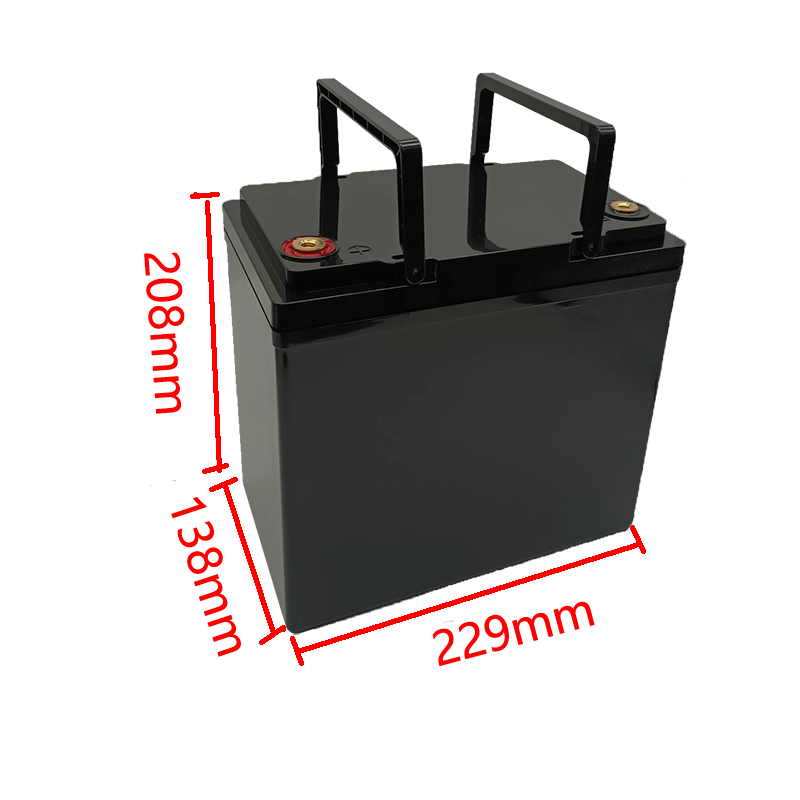 12V55Ah empty Battery Case no screw