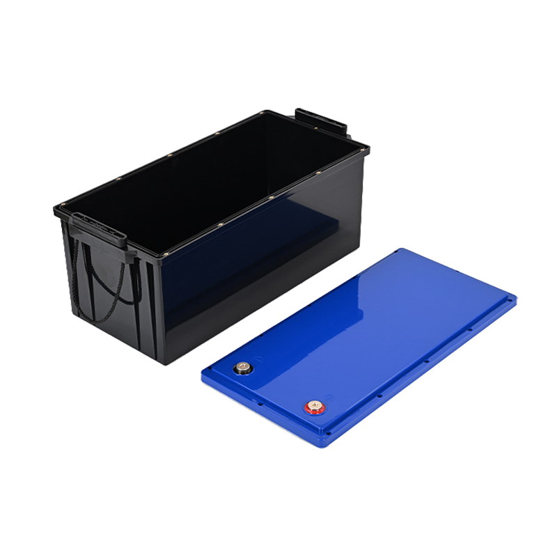 12V 200AH battery box screw fixing type handle type cover