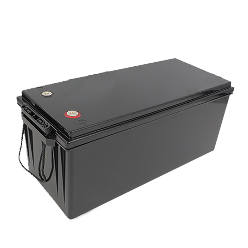 12V 300AH leerer Batteriekasten schwarz